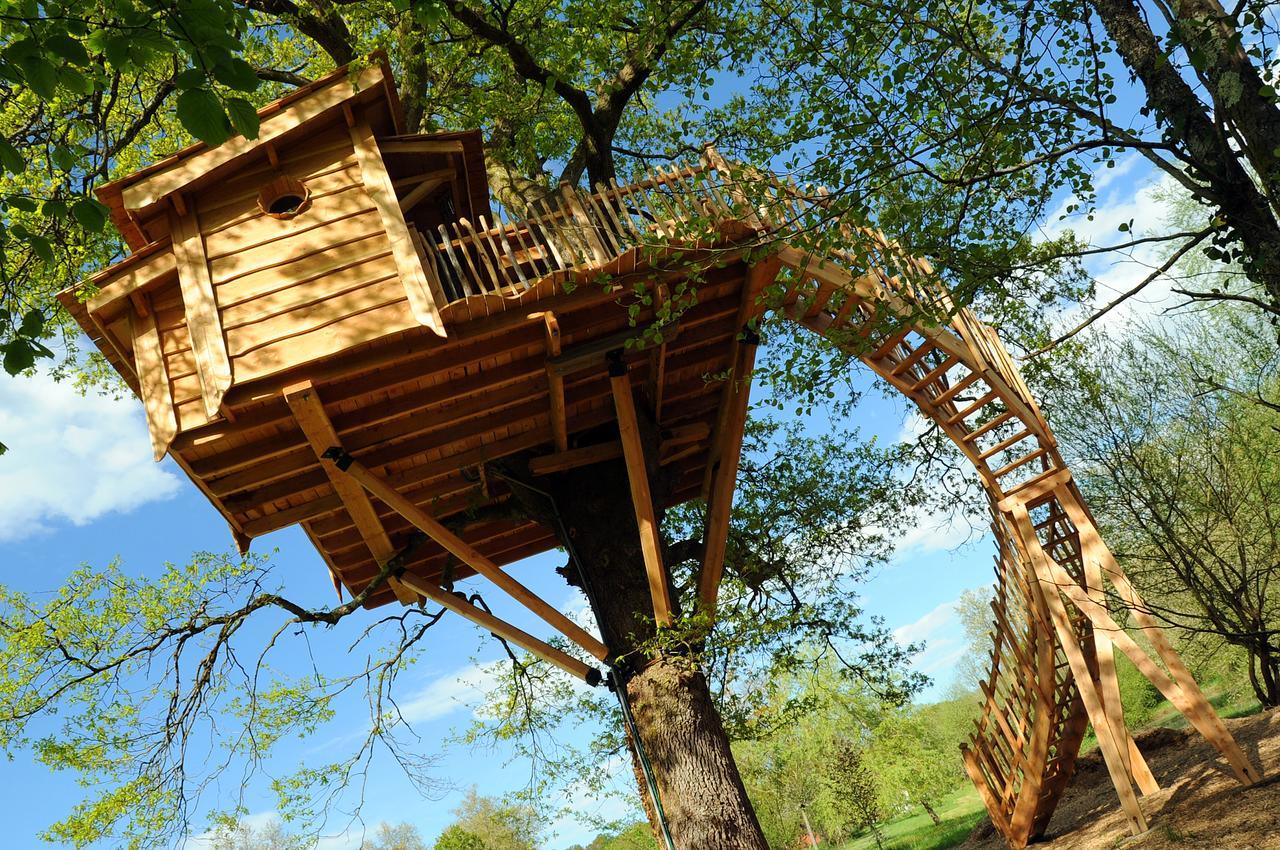 La Cabane Du Vieux Chene Susmiou Exterior foto